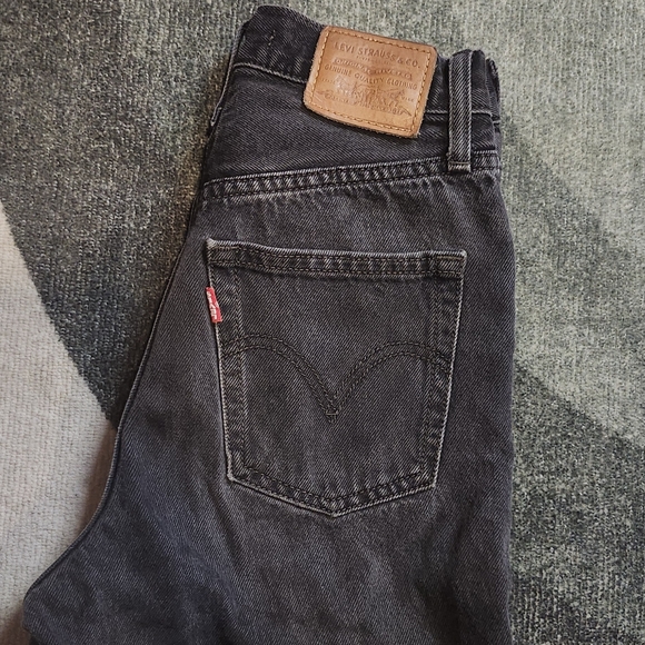 Levi's Ribcage Wide Leg Jeans - Picture 2 of 5
